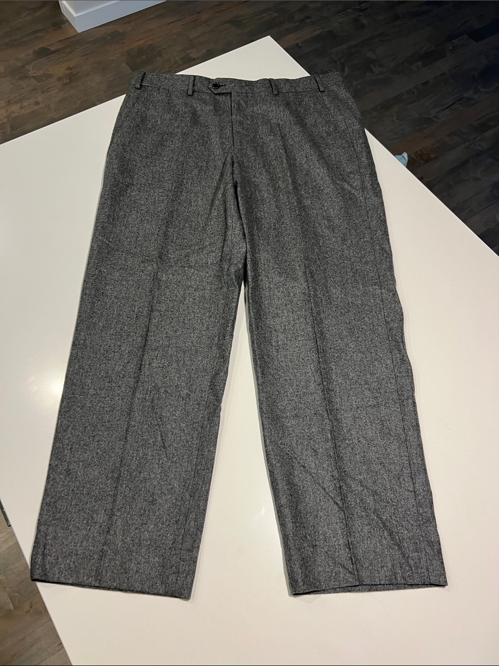 Nicolo Contarini made in Italy wool gray pants 37 waist